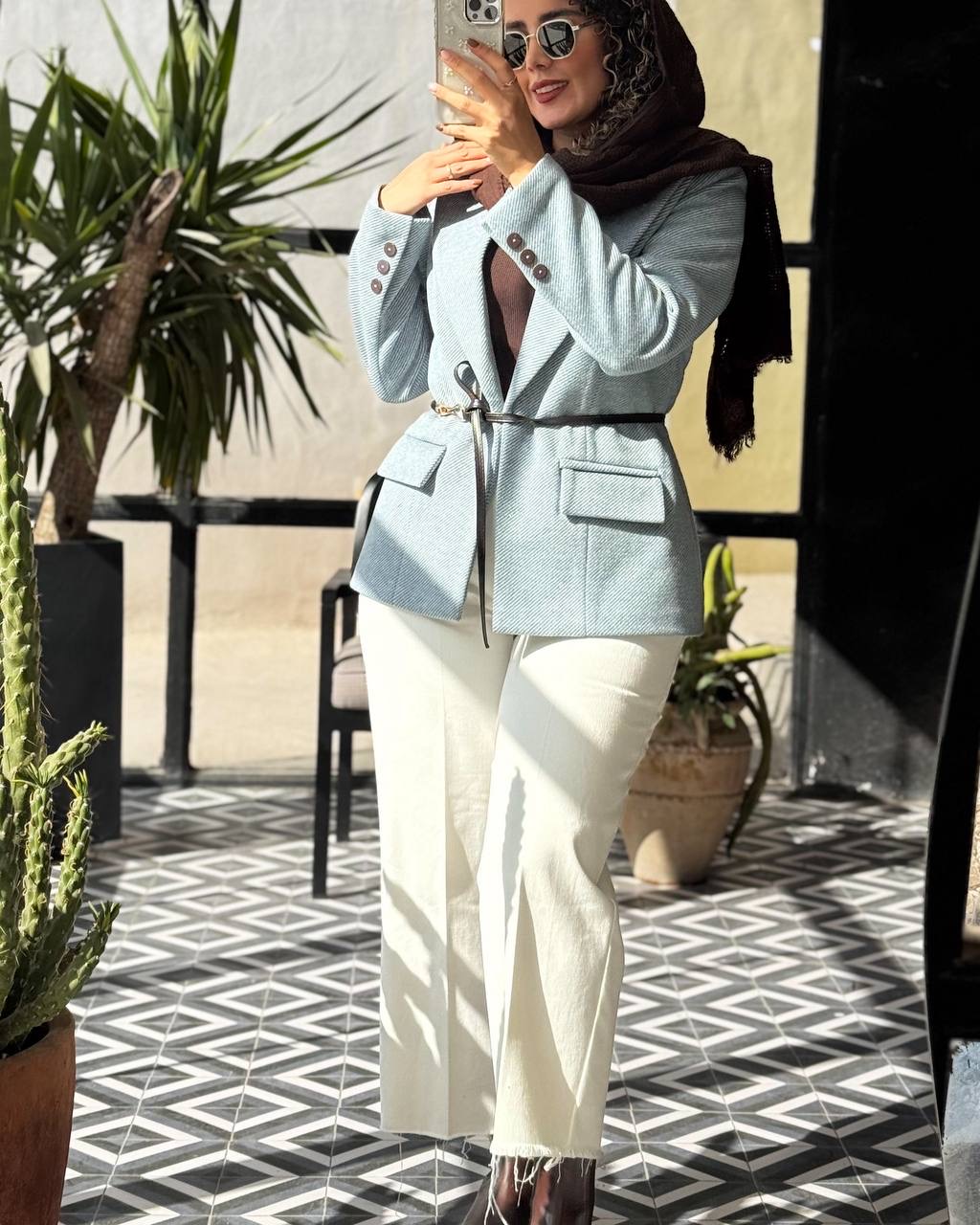 شلوار جین سفید